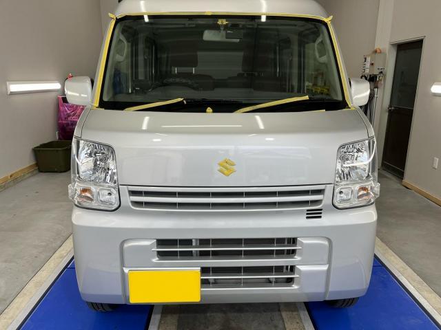 スズキ　エブリィバン　DA17V　ボディコーティング　株式会社ワイズ　無料代車　当日車検OK　岸和田　和泉　泉佐野　堺　貝塚　忠岡　高石　熊取