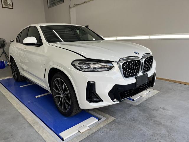 BMW　現行　X4　G02　G20　ブラックキドニーグリル交換