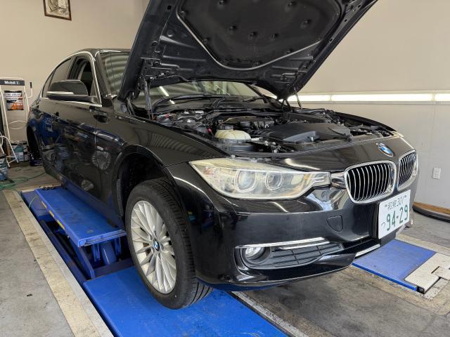 ＢＭＷ 3シリーズ 320d F30 エンジンオイル漏れ 修理 オイルエレメントハウジング交換 ガスケット交換 清掃 インマニ スロットルボディ 株式会社ワイズ 岸和田輸入車整備 ディーゼル 大阪 堺市 高石 和泉 泉大津 泉佐野 貝塚