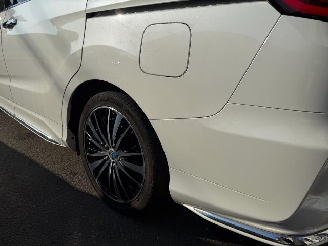 ホンダ オデッセイハイブリッド 板金・塗装 左リアドア 左リアフェンダー 事故修理 鈑金 HONDA 傷修理 株式会社ワイズ 国産車 輸入車 大阪 堺市 和泉 高石 泉大津 泉佐野 貝塚 保険修理