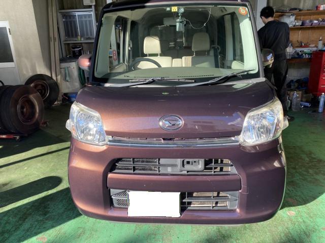 ダイハツ　タント　ウォーターポンプ交換　ＬＡ６００Ｓ　当社顧客様　奈良市　車検　修理　鈑金　塗装　事故修理　パーツ持込取付　生駒市　大和郡山市　天理市　磯城郡　生駒郡