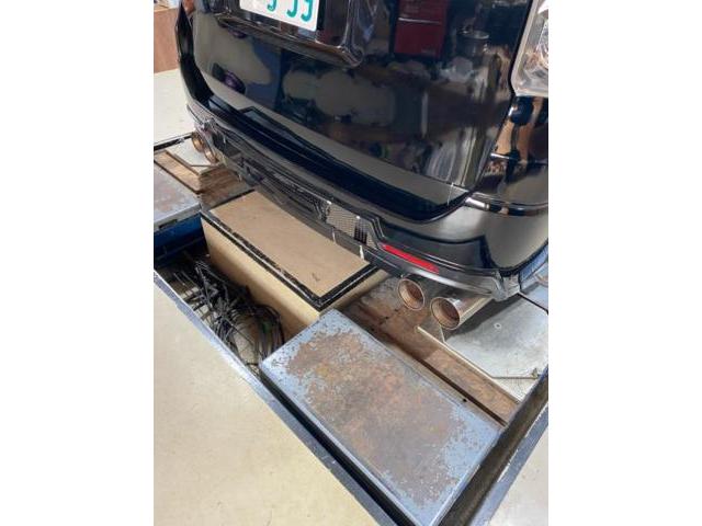 ZRR70W ヴォクシー70 フロント、中間パイプ交換