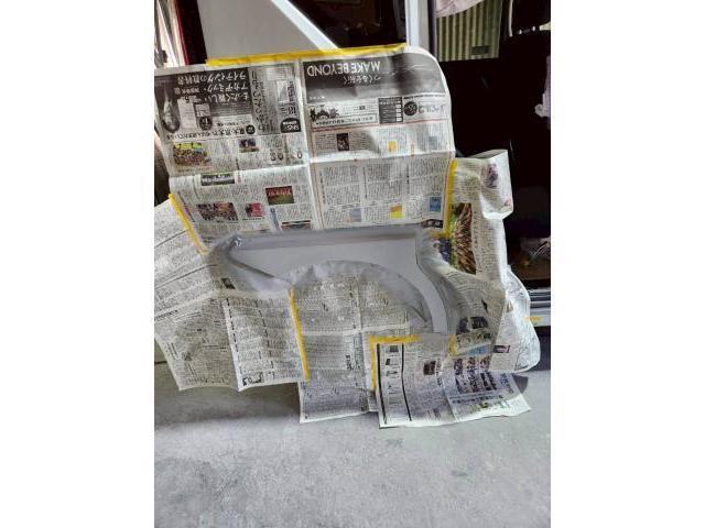 日産　ルークス　板金・外装補修　自損事故