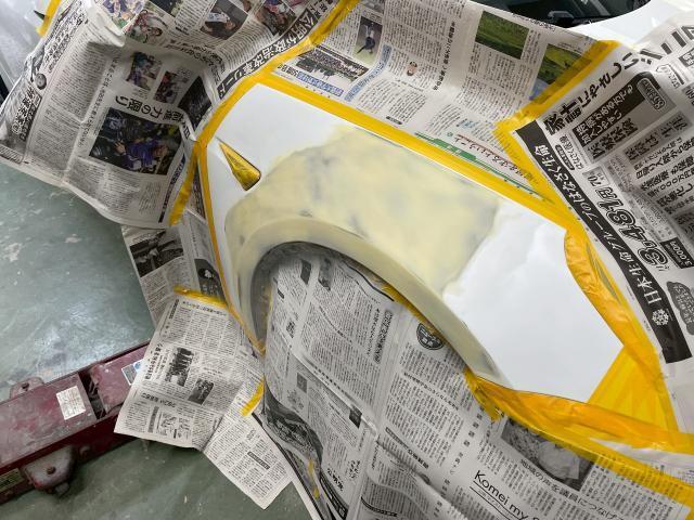 テスラ　モデル３　板金・外装補修