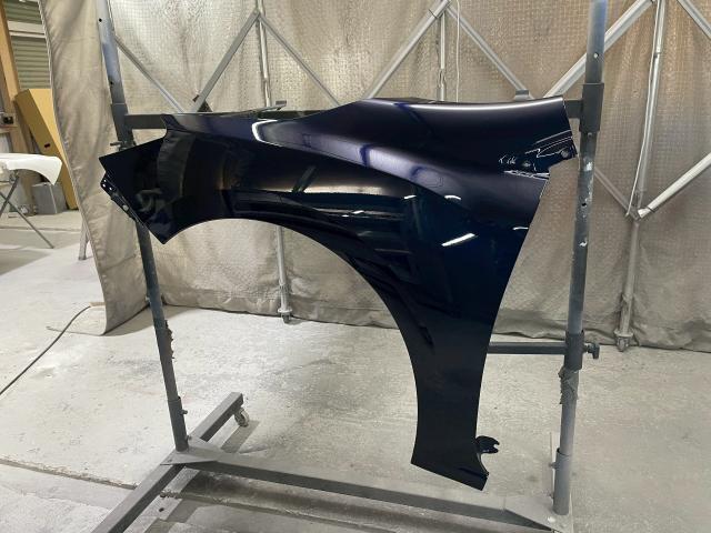 スバル　インプレッサ　鈑金塗装　左側面　ドア　フェンダー