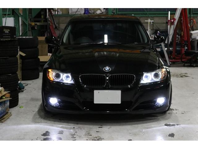 BMW E90 320i LEDフォグ、イカリングバルブ交換＆BMW E系コーディング