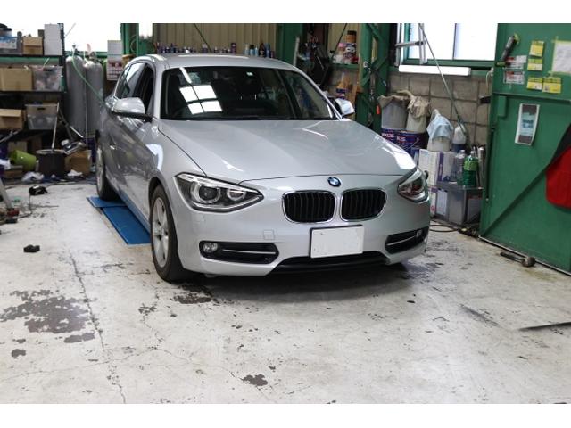 BMW F20 116i エンジンオイル交換