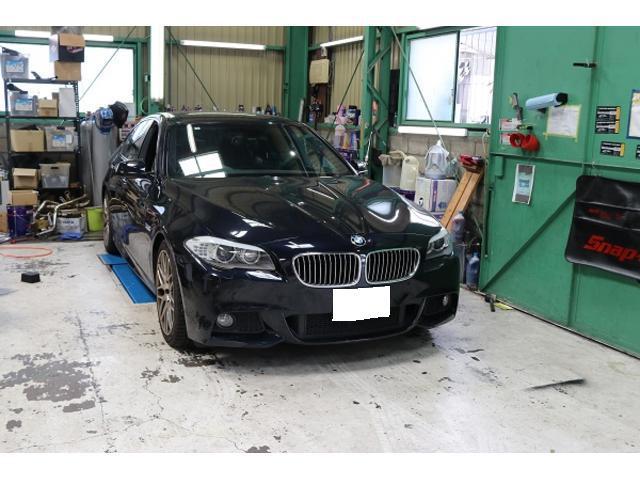 BMW F10 523d M sport ブレーキフルード交換