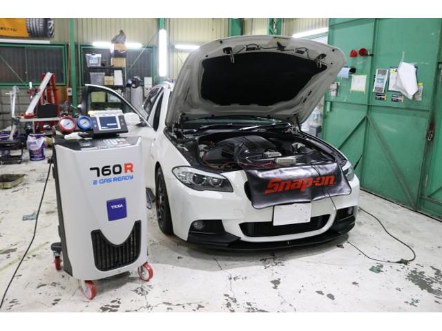 BMW F11 523i エアコンリフレッシュTEXA780R