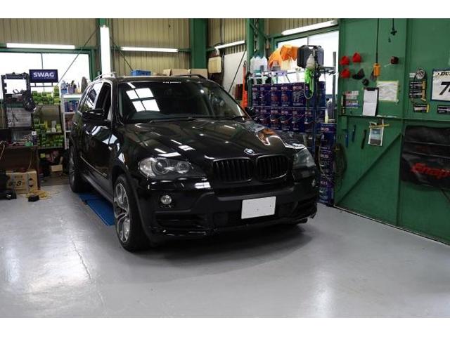 BMW X5 エンジンオイル交換