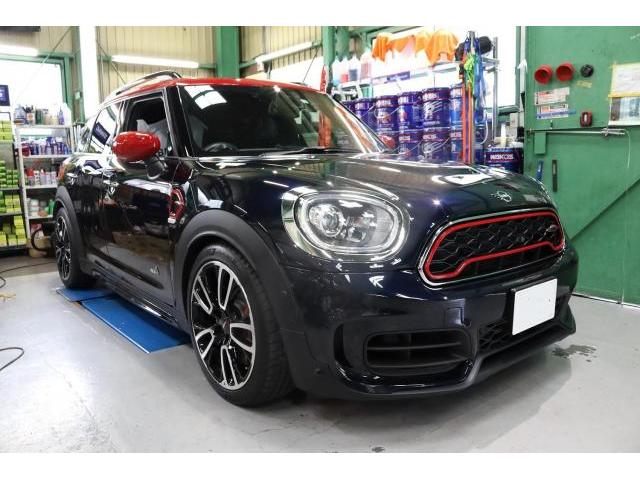 BMW MINI F60 CROSSOVER JCW エンジンオイル交換他 メンテナンス