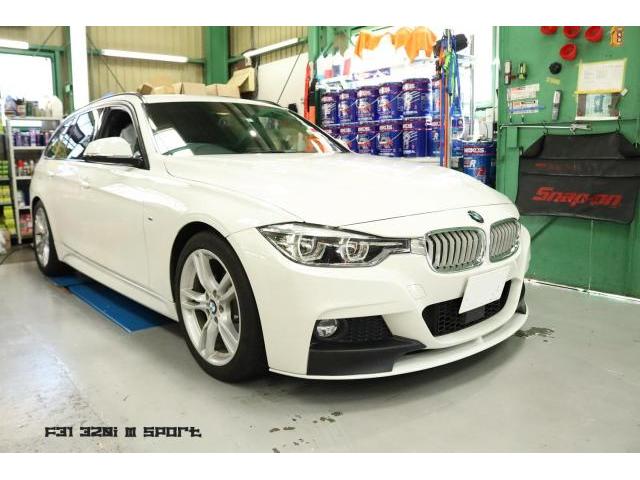 BMW F31 320i M sport エンジンオイル交換 メンテナンス