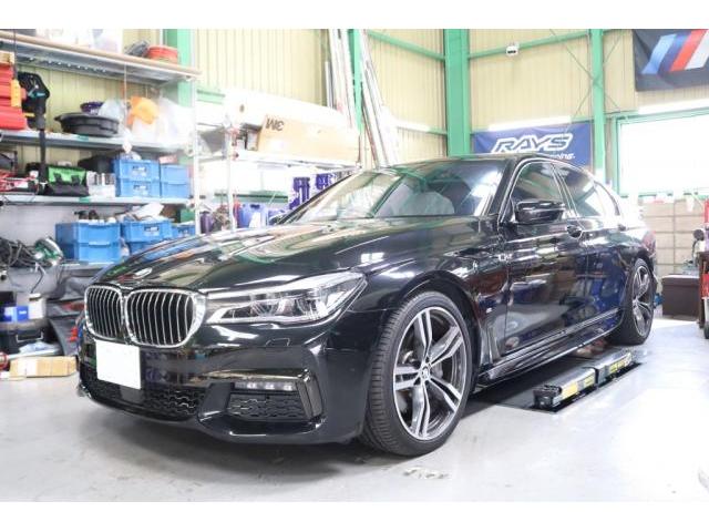 BMW G11 740e M sport 1年点検 メンテナンス
