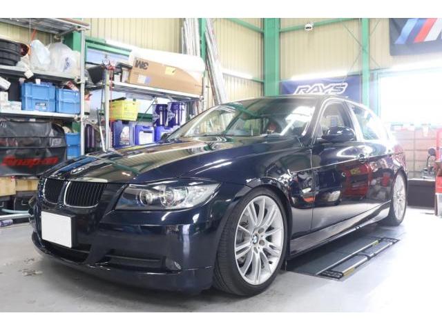 BMW E90 320i エンジンオイル交換他 メンテナンス