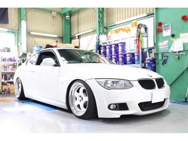 BMW E92 335i M sport エンジンオイル交換 メンテナンス