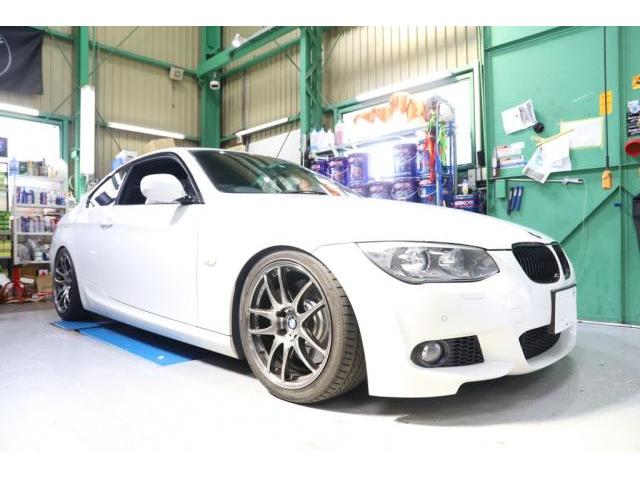 営業 BMW 335i カタログ e92 3シリーズ 320i Mスポーツ アルティメート 車高調 外マフラー M3アルミ レザーシート