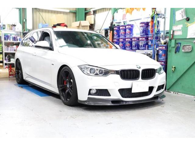 BMW F31 328i M sport エンジンオイル交換 メンテナンス