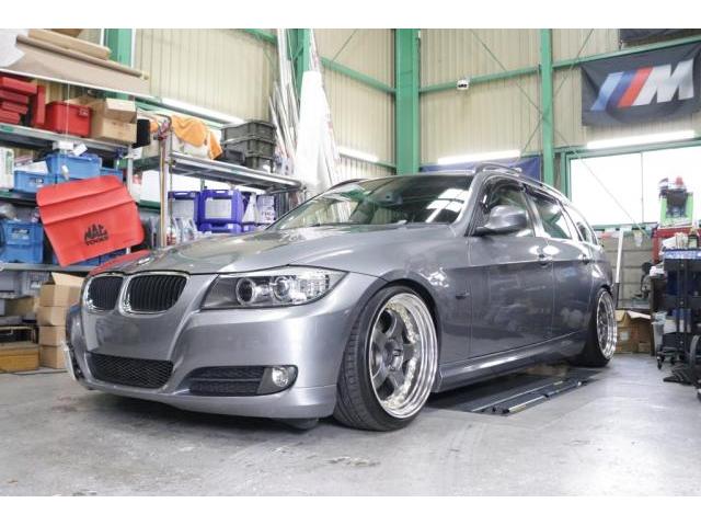 BMW E91 320i エンジンオイル交換 メンテナンス