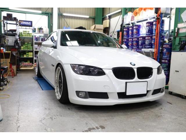 BMW E92 320i エンジンオイル交換 メンテナンス