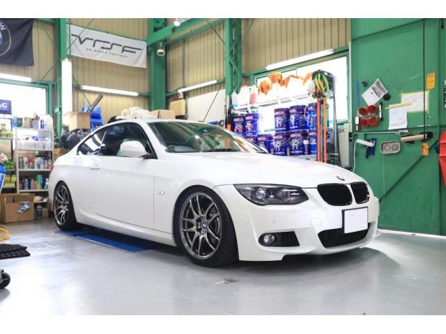 BMW E92 335i M sport エンジンオイル交換 メンテナンス