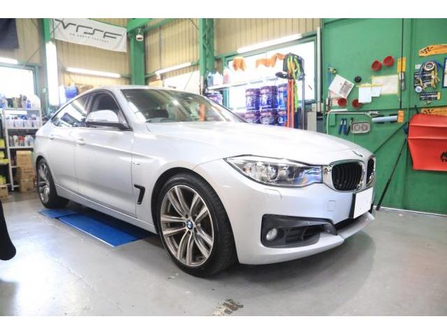 BMW F34 320i GT エンジンオイル交換 メンテナンス