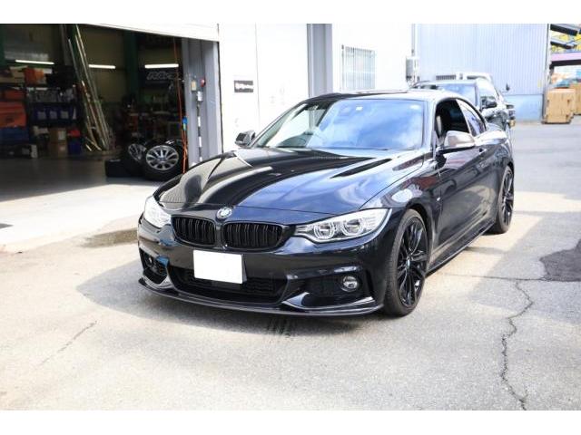 BMW F33 440i M sport 3D Design フロントリップスポイラー カスタム