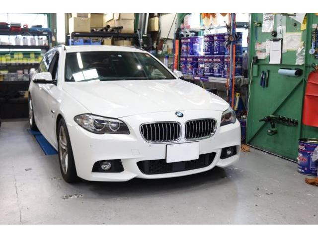 BMW F11 523i M sport 車検整備 メンテナンス