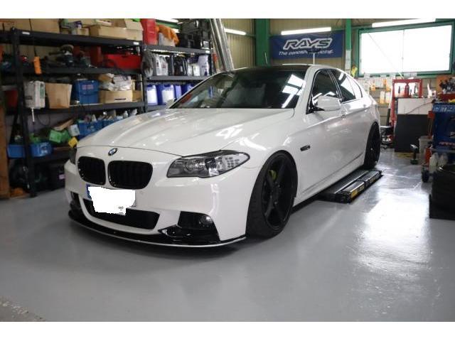 BMW F10 535i M sport エンジンオイル交換 メンテナンス
