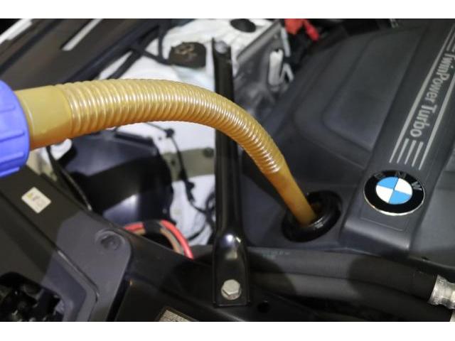 BMW F10 535i M sport エンジンオイル交換 メンテナンス
