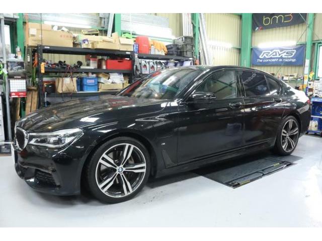 BMW G11 740i M sport エアサスローダウン カスタム