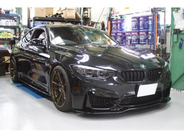 BMW F82 M4 エンジンオイル交換 メンテナンス