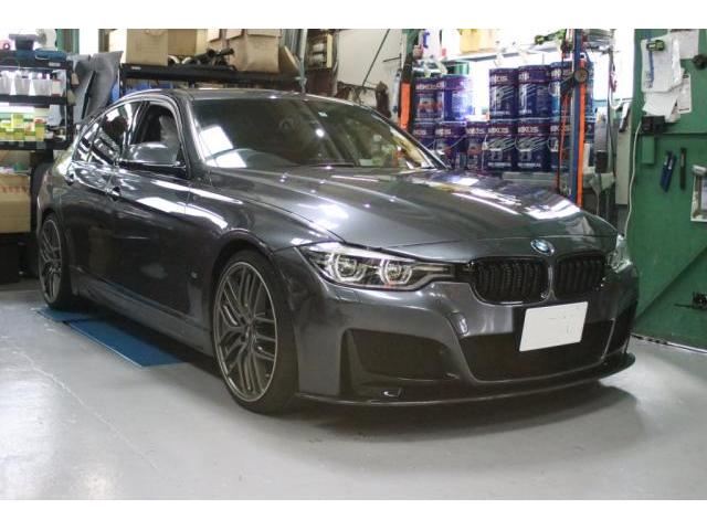 BMW F30 330e エンジンオイル交換 メンテナンス