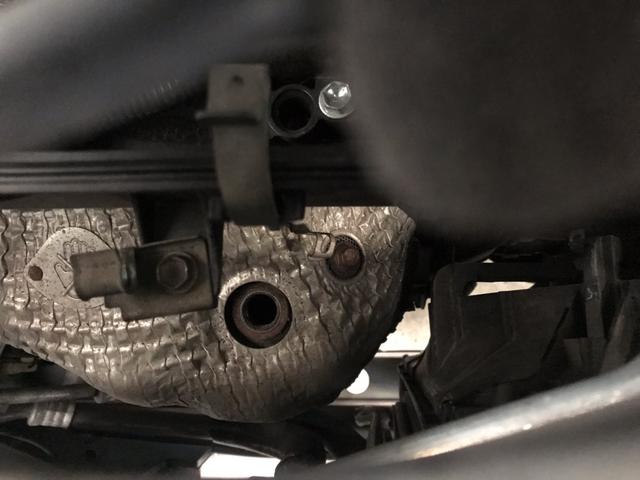 L350S　タント　チェックエンジン点灯　O2センサー・エンドマフラー交換　兵庫県　大阪府　伊丹市　尼崎市　西宮市　宝塚市　川西市　整備　修理　車検　板金　カスタム　持ち込み　取付