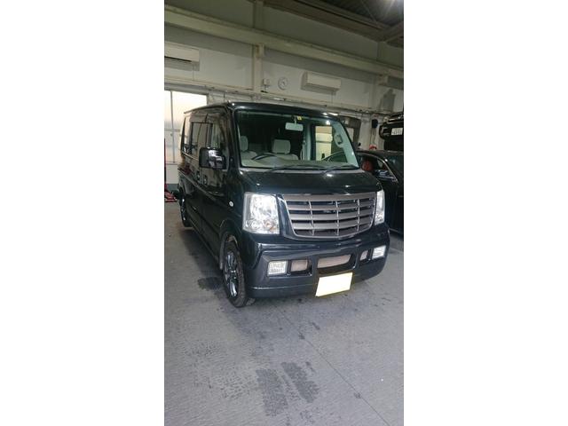 トリプルエス　京都　外車、輸入車修理　K様　６４エブリィ　ダウンサス取付