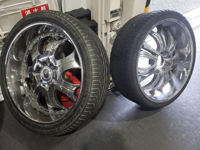 トリプルエス　京都　外車、輸入車修理　Ｔ様  ハマーＨ２　26インチ　タイヤ交換