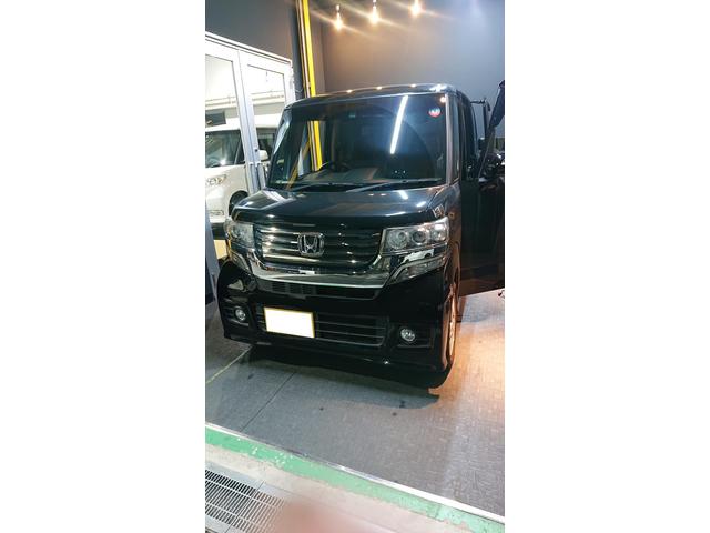 トリプルエス　京都　外車、輸入車修理　ホンダ　NBOX　左ドアミラーカバー交換