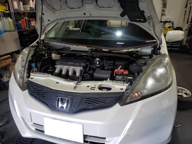 トリプルエス　京都　外車、輸入車修理　ＧＥ6　フィット　サスペンション、ショック交換