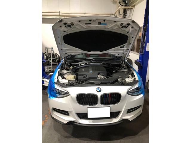 トリプルエス　京都　外車、輸入車修理　ＢＭＷ　Ｍ135　Ｆ20　車高調取付
