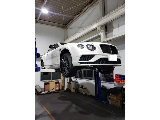 トリプルエス　京都　外車、輸入車修理　O様　ベントレー　コンチネンタルGT　ワンオフクロスパイプ、ロアリングキット取付