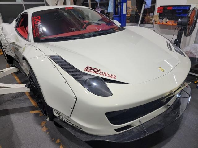 トリプルエス　京都　外車　輸入車整備　
フェラーリ　Ferrari 458イタリア　458Italia EPBモーター交換、コーディング