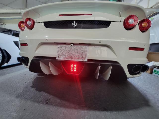 トリプルエス　京都　外車　輸入車整備　大阪府　K様　フェラーリ　F430 スパイダー　ストロボ　リアフォグ