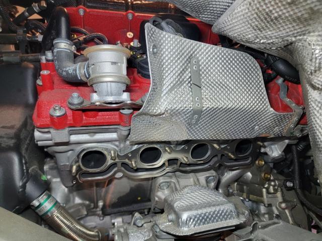 トリプルエス　京都　外車　輸入車整備　フェラーリ　４５８スペチアーレ　エキゾーストマニホールド、フロントパイプ、マフラー交換　吸排気系パーツ取付
