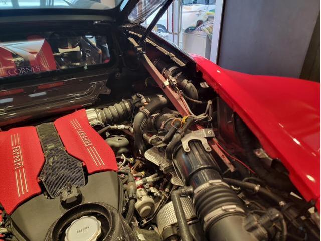 トリプルエス　京都　外車　輸入車整備　大阪府　S様　フェラーリ　４８８ＧＴＢ　EBM取付　