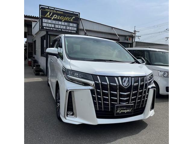 アルファード　ALPHARD　トヨタ　TOYOTA　鈑金　塗装　交換　溶接　河内長野　富田林　狭山　南河内　南大阪　自社整備工場　Nプロジェクト