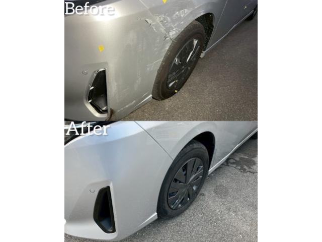 日産　セレナ　キズ・へこみ直し　フロントバンパー　フェンダー　事故　交換　修理　鈑金塗装　保険　整備　点検　車検　河内長野　狭山　富田林　南大阪　自社整備工場　Nプロジェクト