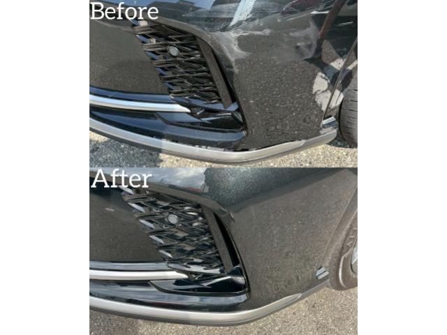 レクサス　ＲＸ　キズ・へこみ直し　フロントバンパー　事故　交換　修理　鈑金塗装　保険　整備　点検　車検　河内長野　狭山　富田林　南大阪　自社整備工場　Nプロジェクト