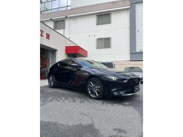 MAZDA3 AutoExe ローダウンスプリング取り付けいたしました MAZDA3 AutoExe ローダウンスプリング取り付けいたしました