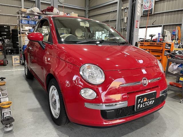 フィアット５００ Fiat500 クラッチ交換 デュアロジックユニット交換 兵庫県 三木市 三田市 加古川市 加東市 小野市 神戸市 北区 西区 車検 修理 鈑金 輸入車修理お任せください グーネットピット