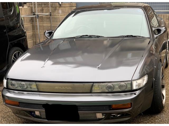 １８０ｓｘ、オイル交換、マフラー修理
