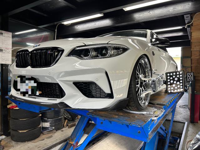 BMW M2コンペティション　アライメント